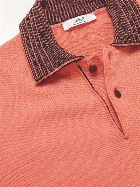 mr p cashmere polo shirts.